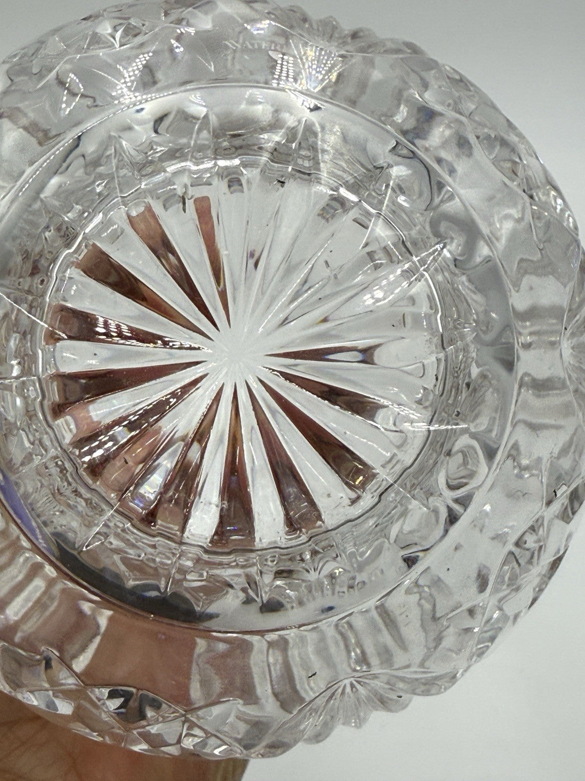 Waterford Crystal Mother's Day 1998 4th Edition Bud Vase Ireland Small Clear 5”