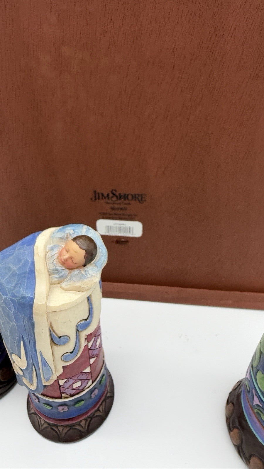 Jim Shore  Bethlehem's Miracle Heartwood Creek Nativity Figurines w Creche