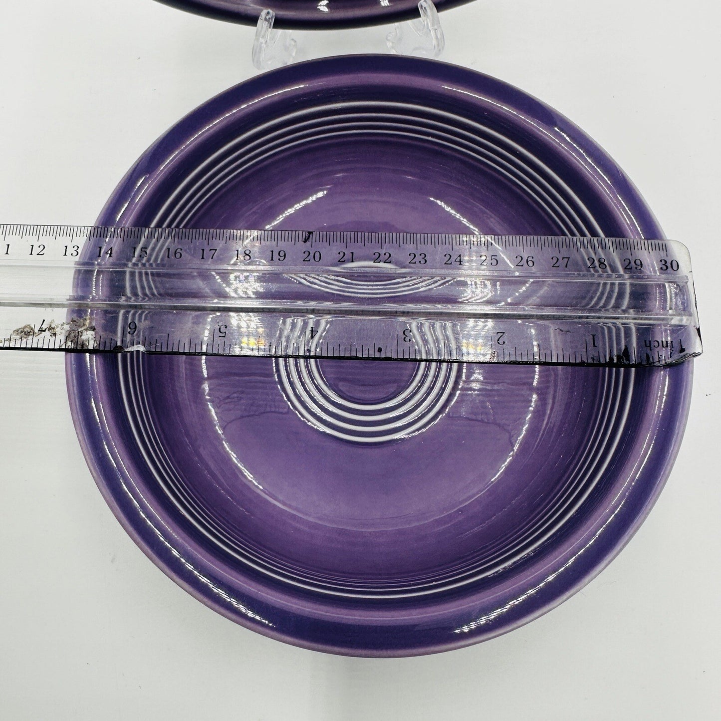 Fiestaware Bowls Plum Soup Cereal Set Vintage Limited Edition 1993 1995 Rare