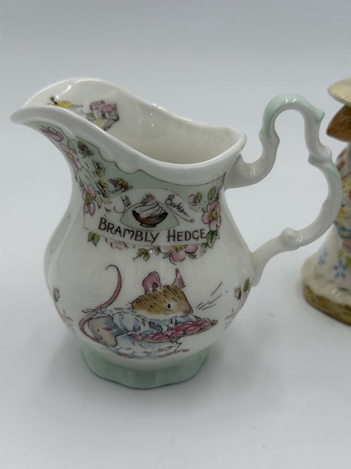 Royal Doulton Brambly Hedge Tea Service Creamer & Poppy Eyebright Set