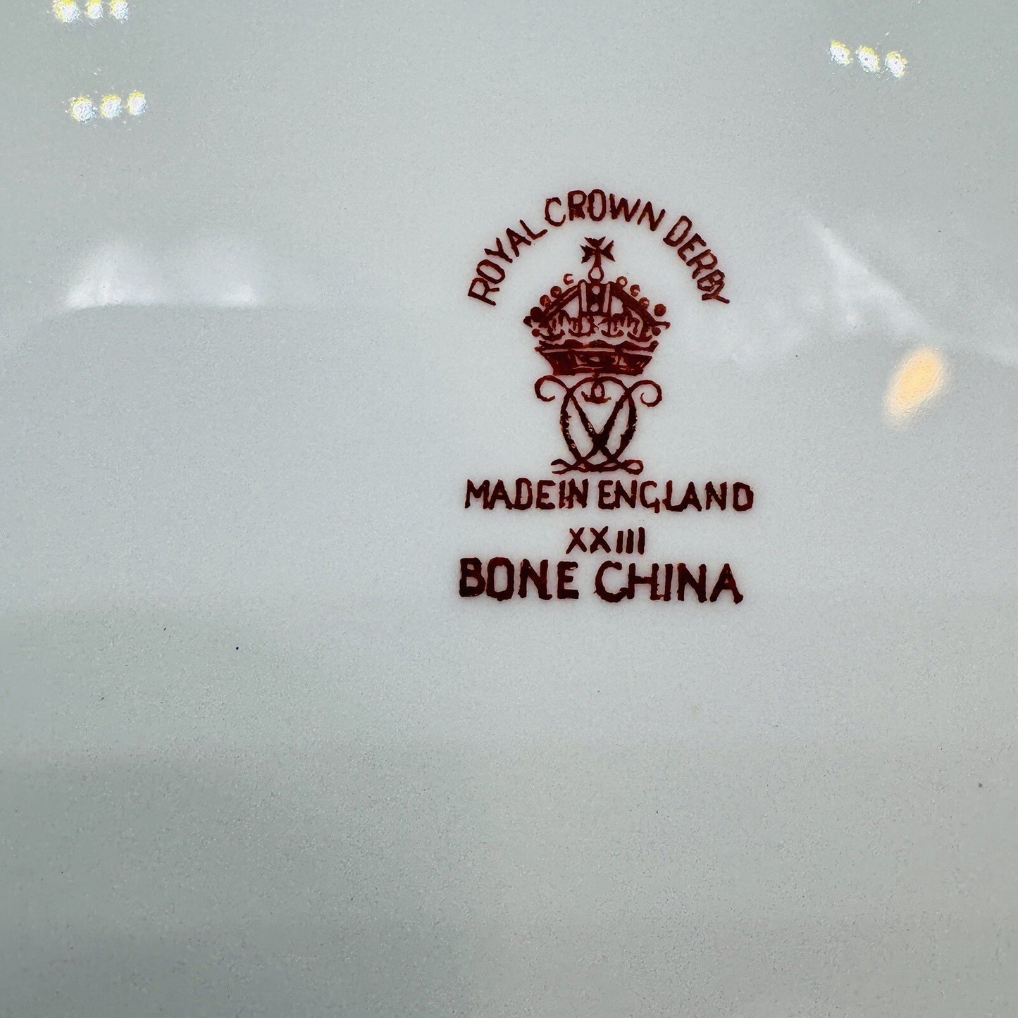 Royal Crown Derby King's Of Old Japan 383 Pattern Dinner Plate Porcelain Antique