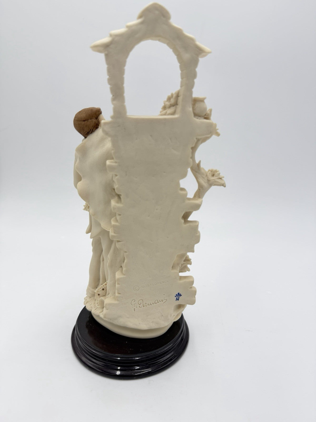 Vtg Giuseppe Armani Italy Figurine Florence Love In Bloom Sculpture Bride &groom