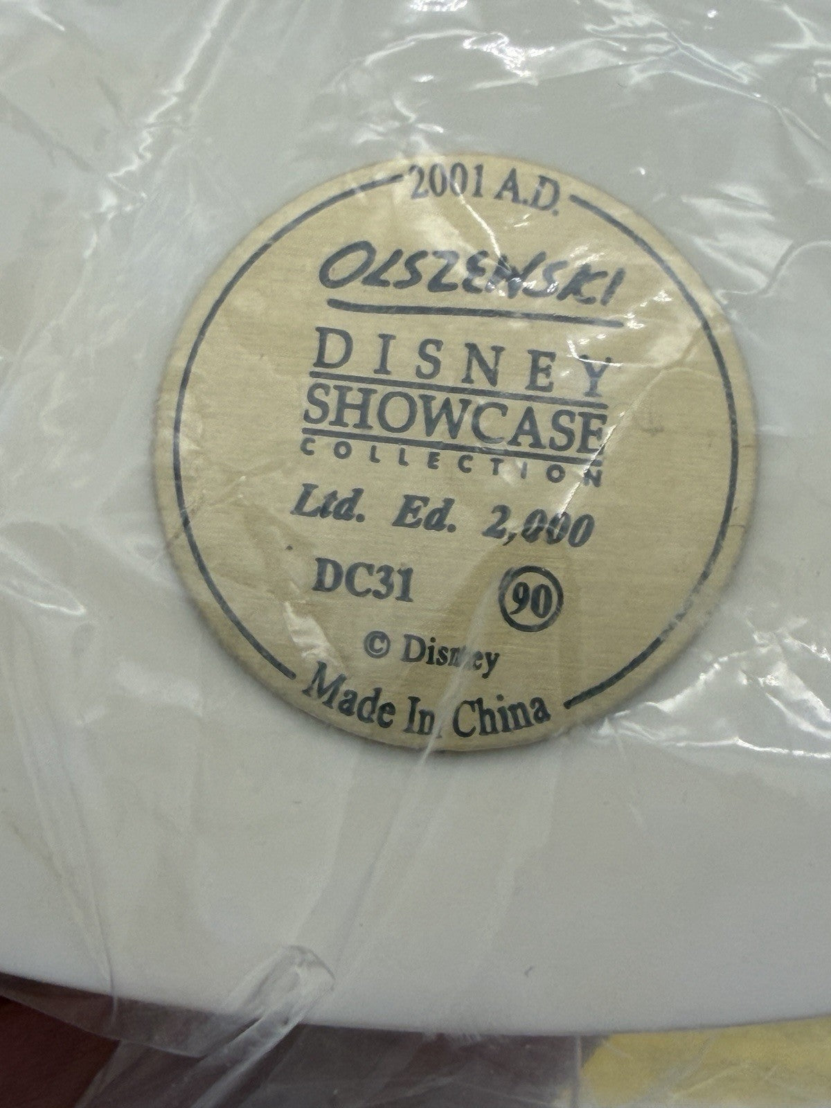 Olszewski Disney Showcase With a Great Heave Ho Winnie Pooh Figurine New/COA