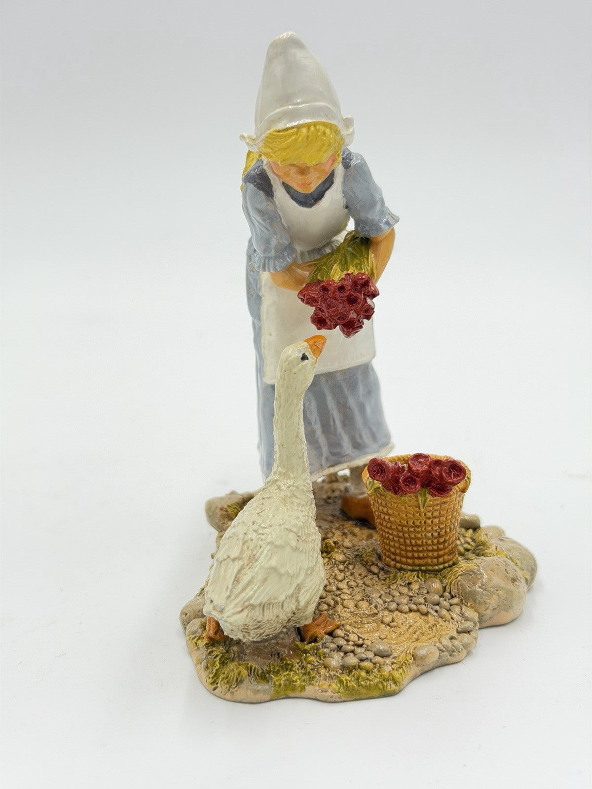 Franklin Mint 1977 Children Of The World Fine Pewter Netherlands Girl Figurine