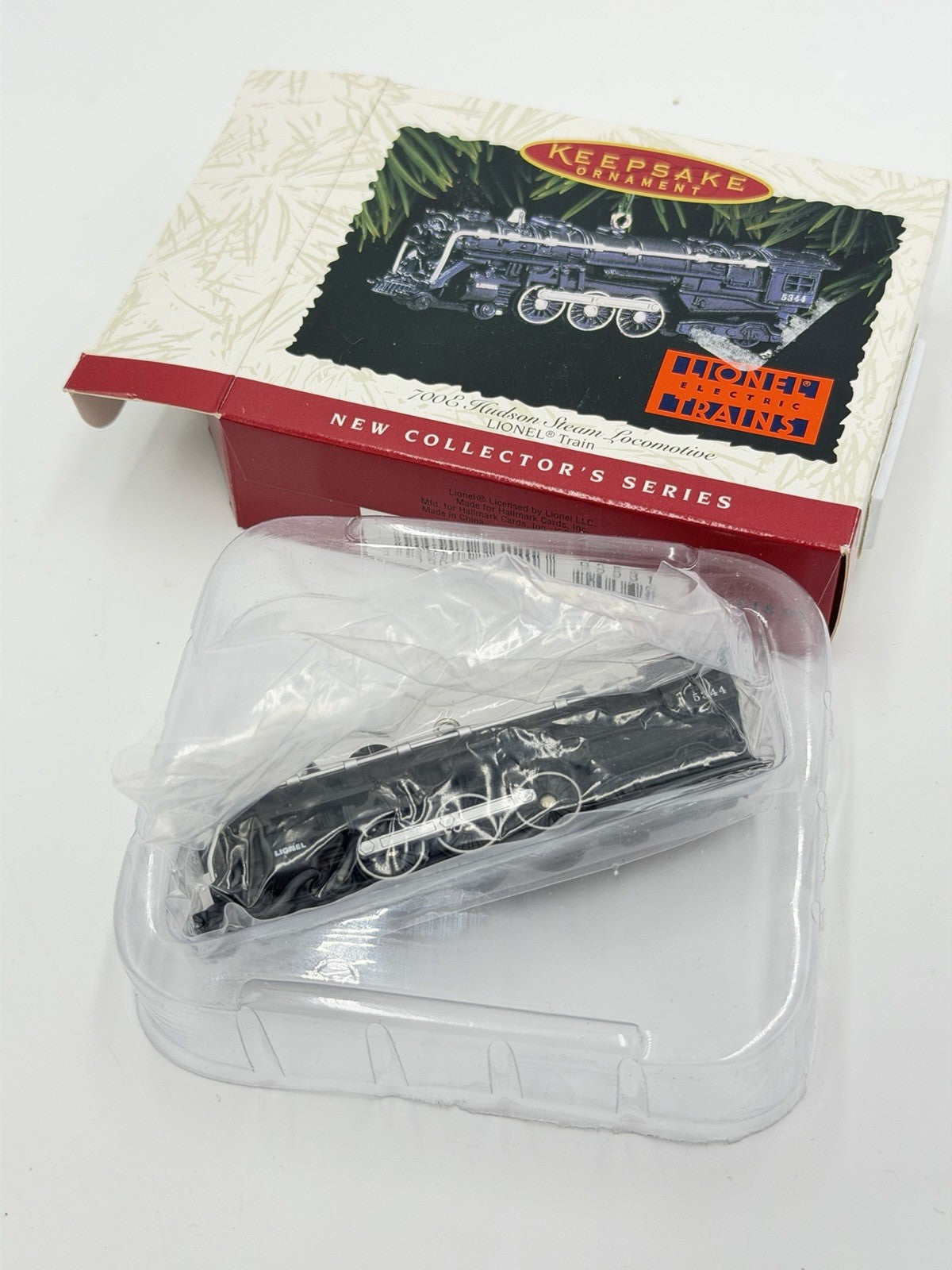 Hallmark Keepsake Lionel Train Hudson Steam 700E Locomotive Ornament Diecast