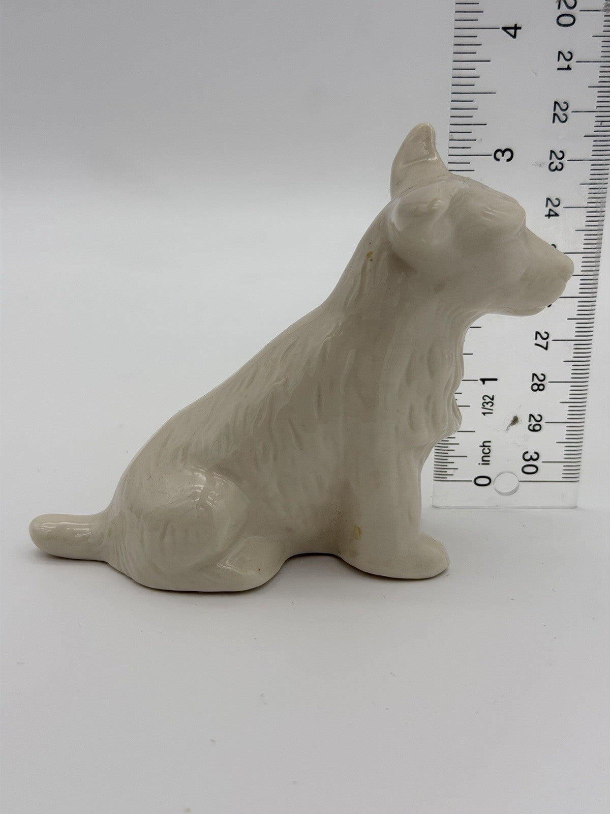 Belleek Ireland Porcelain DOG SCOTTISH TERRIER 3" Brown Mark Figurine