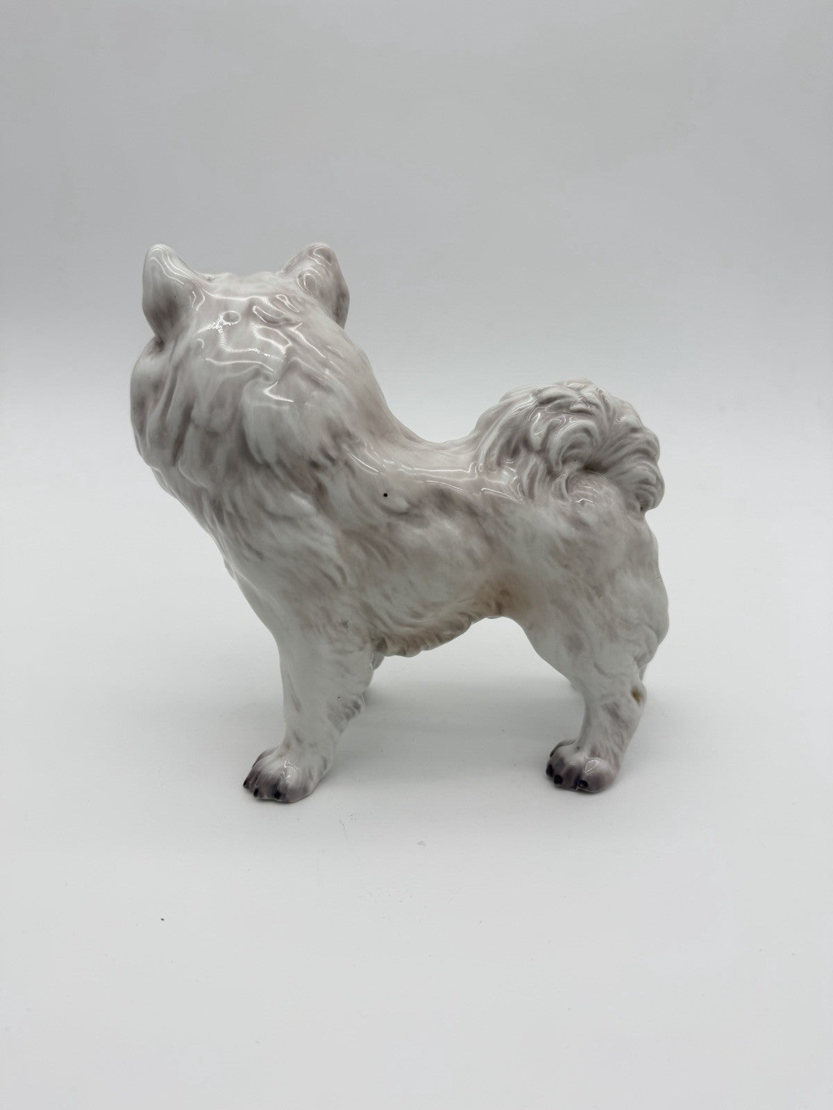 Dahl Jensen Denmark Porcelain Greenland Hound Dog Figurine No. 1082 Vintage