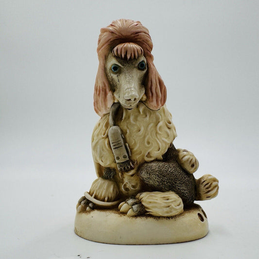 Harmony Kingdom BEAU BRUMMELL Poodle 2.5" Treasure Jest Figurine Vintage