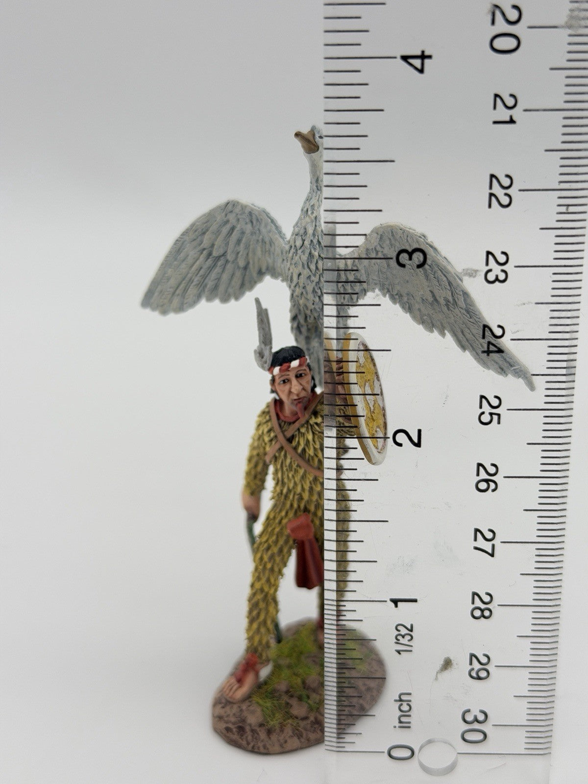 John Jenkins Designs Aztecs & Conquistadors TLAXCALTEC Elite Warrior Toy Soldier