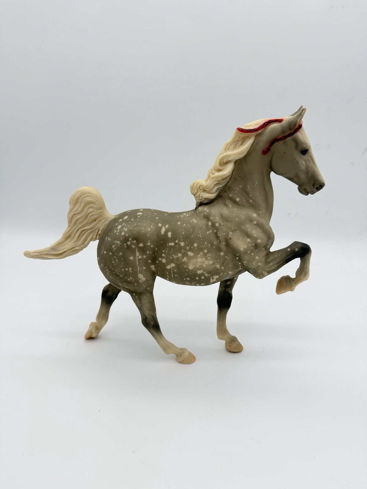 Breyer Horse American Saddlebred dapple grey Five Gaiter Rare Spotted Figurine