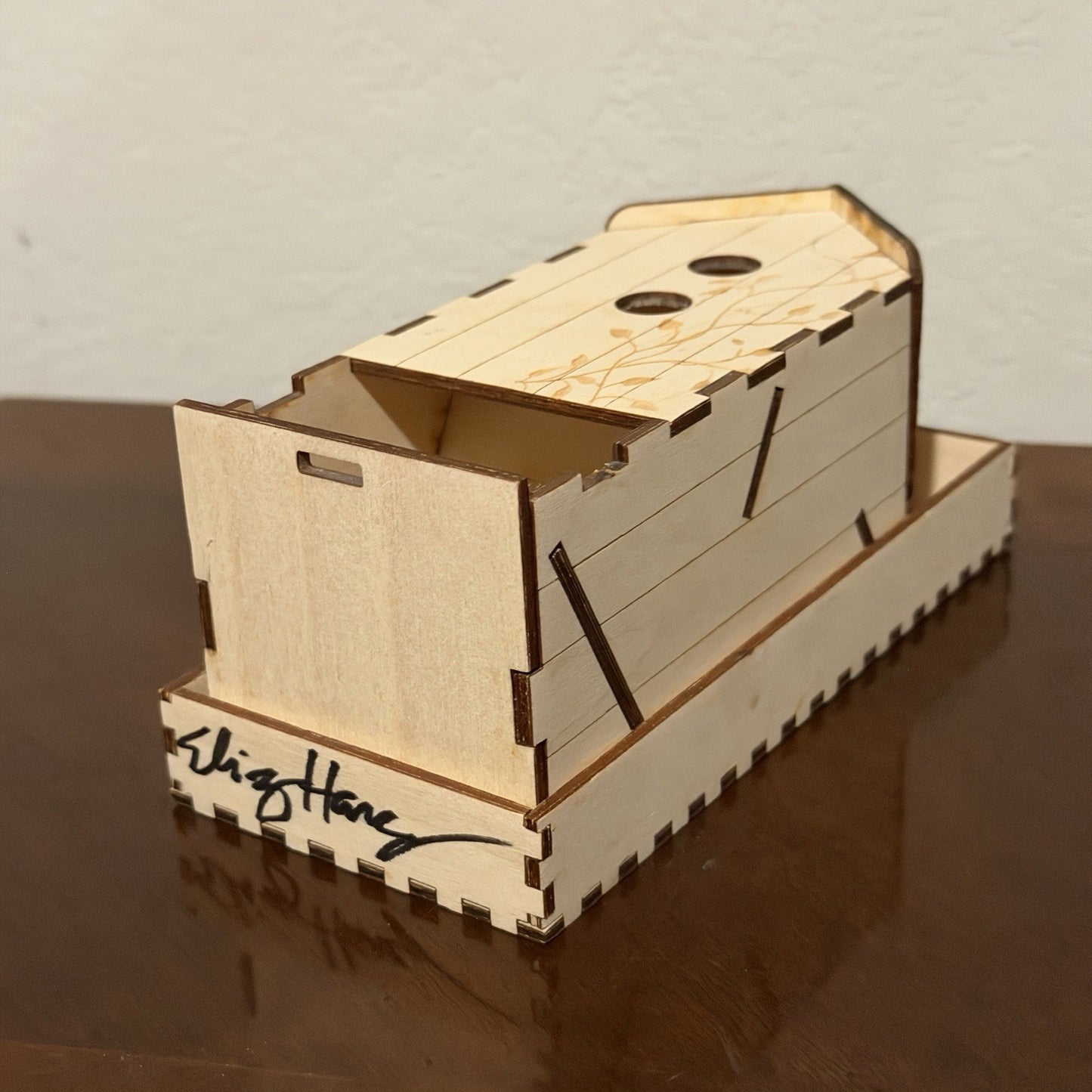 Wingspan Dice Tower Sign By Elizabeth Hargrave Designed Board Game Accessory