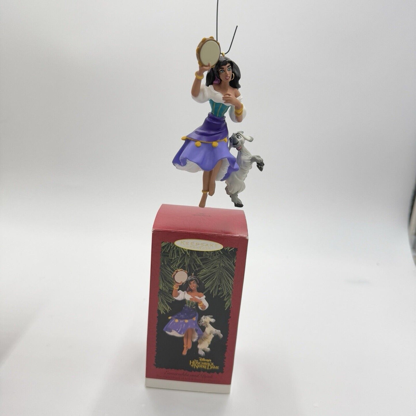 Hallmark Keepsake Esmeralda And Djali The Hunchback Of Notre Dame Ornament 1996