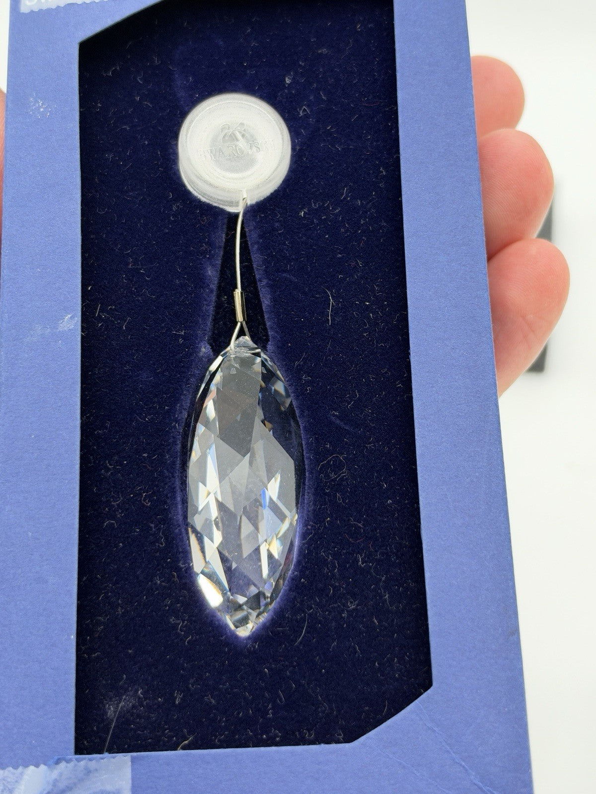 Swarovski Crystal Window Ornament  Twist suncatcher prism Boxed