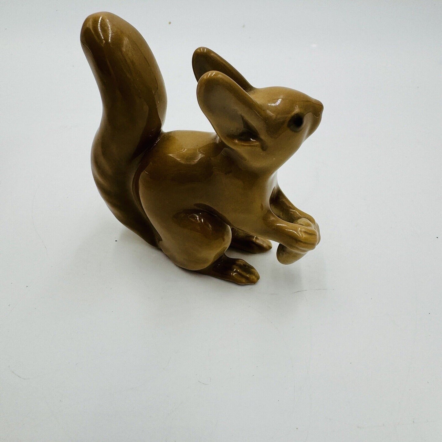 Vintage Bing & Grondahl Porcelain Squirrel Figurine #2177 by Svend Jespersen