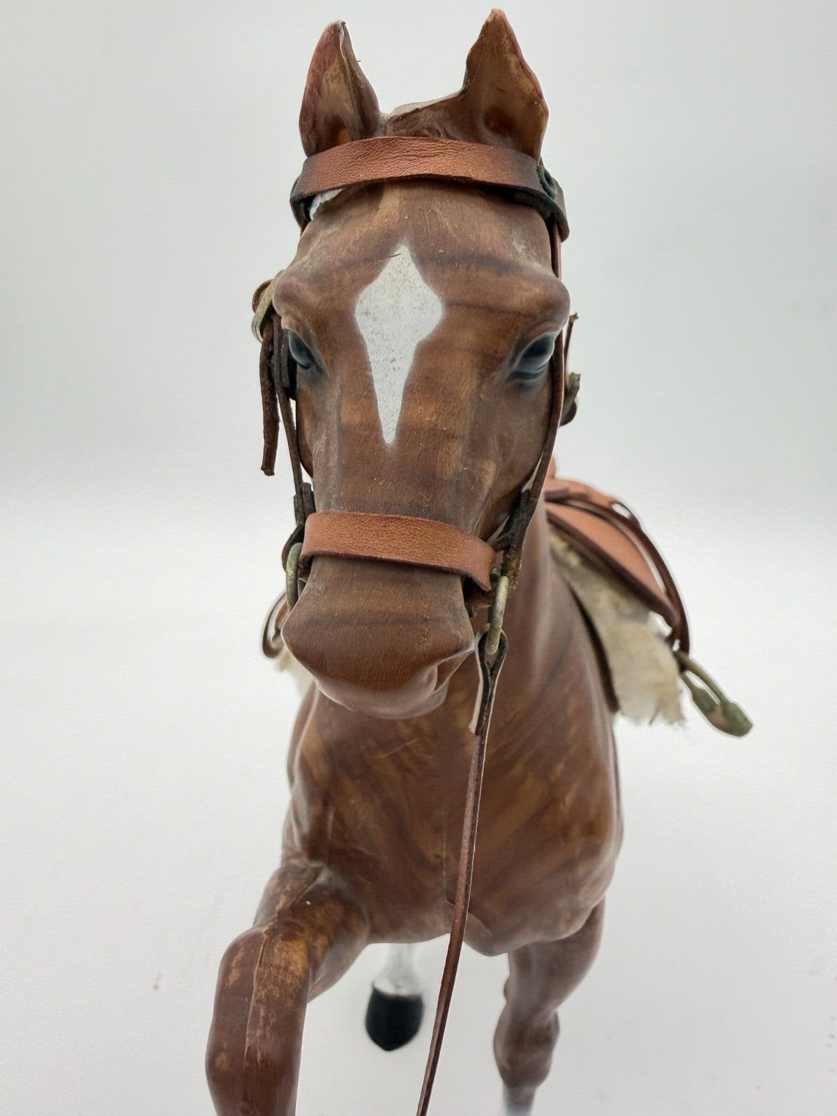 Breyer Five Gaiter Woodgrain w/Saddle & Bridle accessories 1964 Rare USA Horse