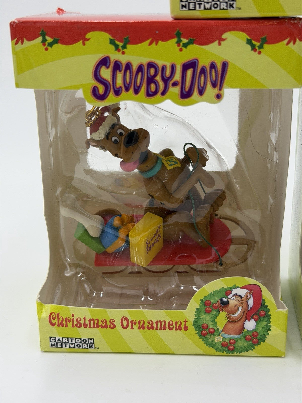 Scooby Doo Christmas Ornament Set Of 3 Cartoon Network  Vintage