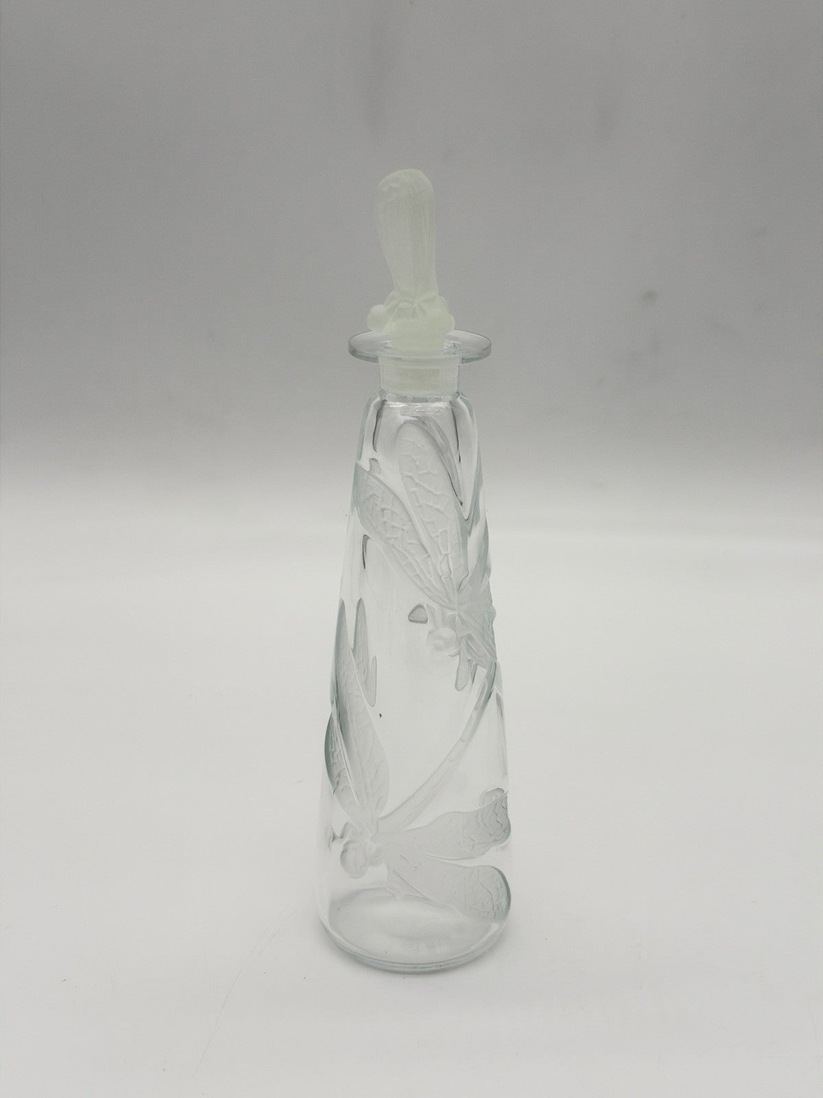 Lucien Gaillard MMA Metropolitan Museum Art glass dragonfly perfume bottle 6.5”