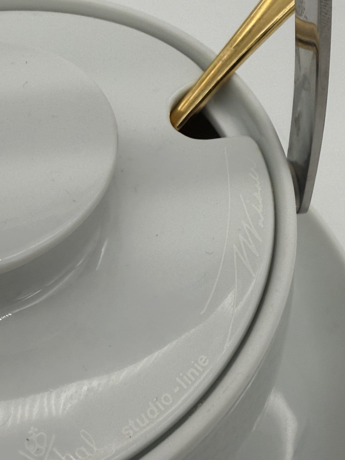 Rosenthal Porcelain Studio-linie Tapio Wirkkala Century Sauce Tureen & Tray