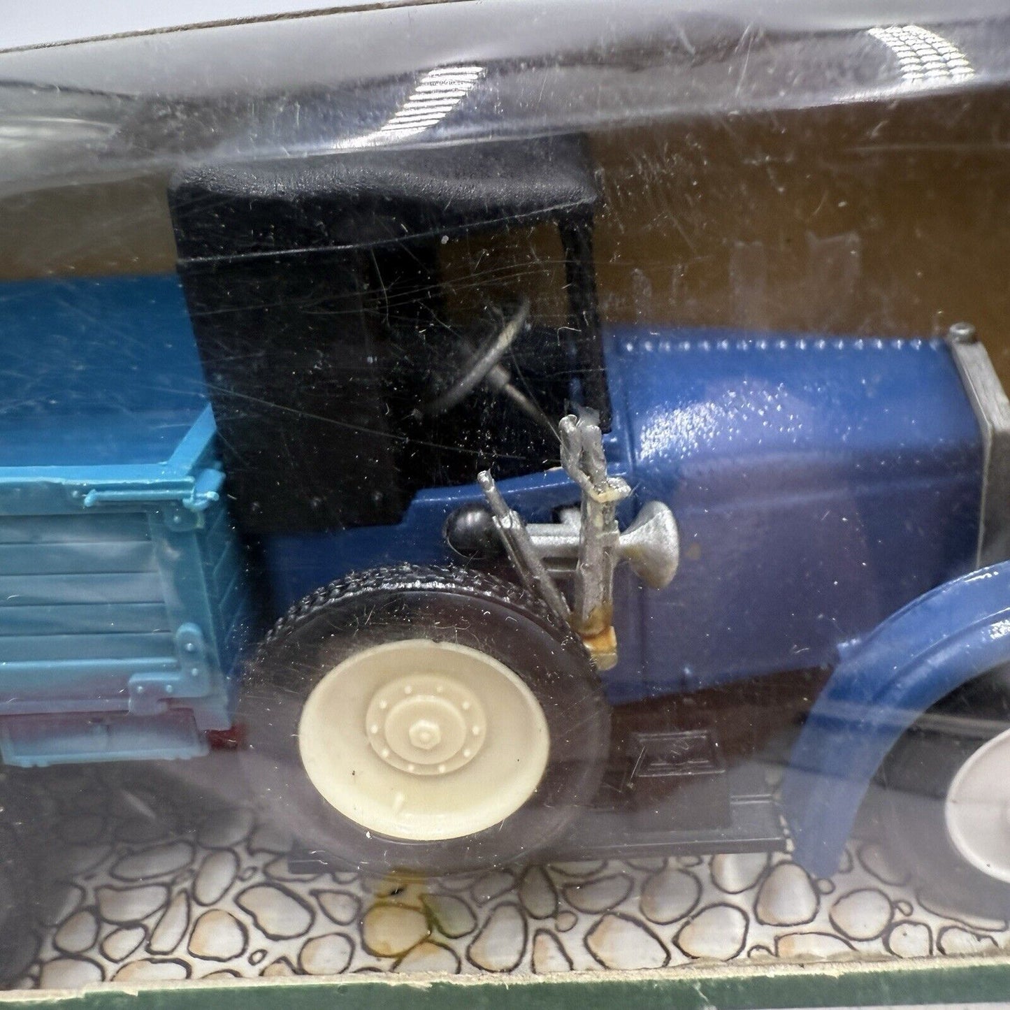 Vintage AMO-F15 Diecast Model Made in Ussr Soviet Blue Truck Toy Metal