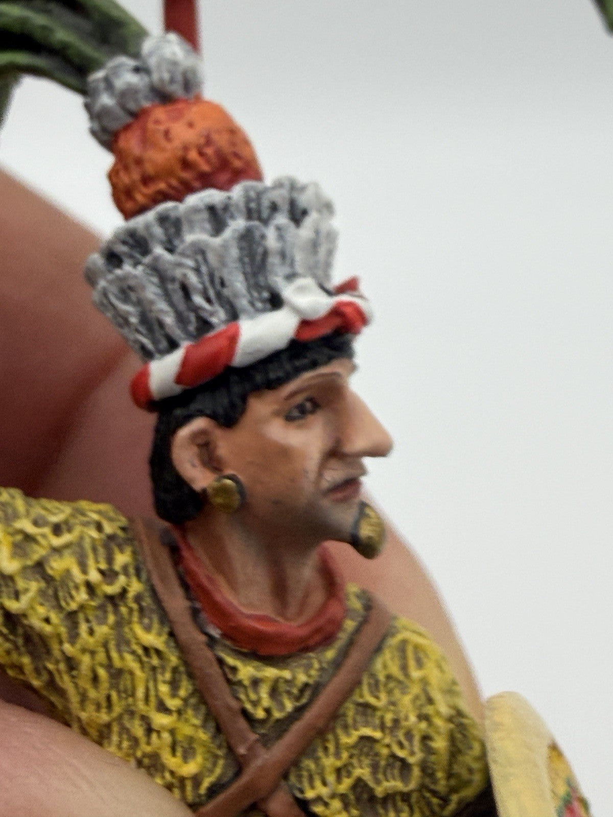 John Jenkins Designs Aztecs & Conquistadors TLAXCALTEC Noble Warrior Toy Soldier