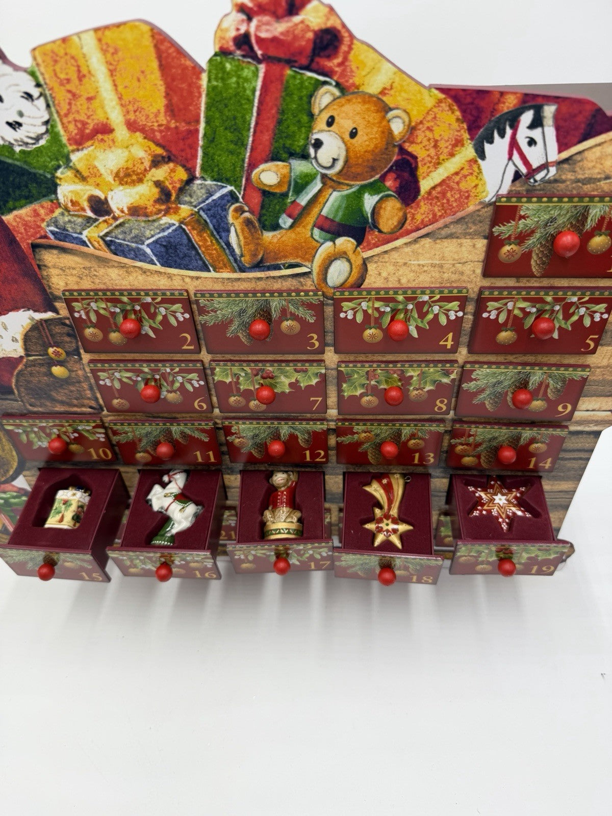 Villeroy & Boch Mettlach Nostalgic Ornaments Advent Calendar Christmas Porcelain
