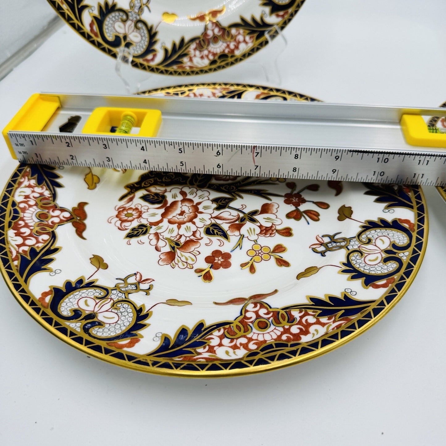 Royal Crown Derby King's Of Old Japan 383 Pattern Dinner Plate Porcelain Antique