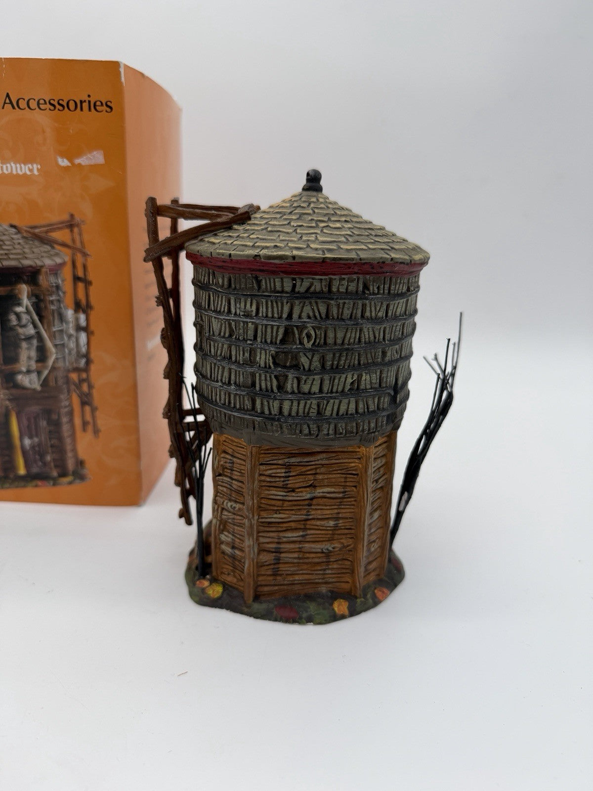 Department 56 HALLOWEEN Haunted Rails Water Tower 2008 Vintage Rare