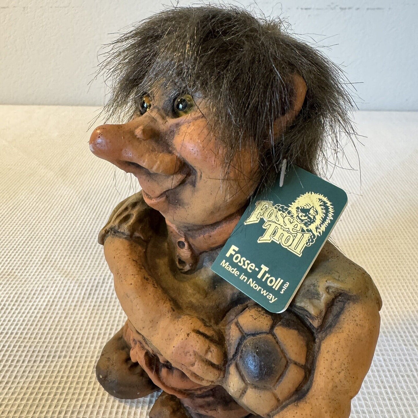 Fosse-Troll Boy Playing Soccer Norway With Tag Sven Schulze Football Clay Trolls