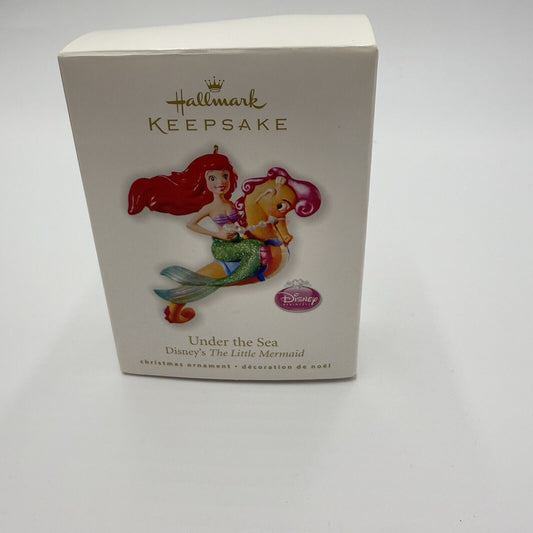 HALLMARK Keepsake 2010 UNDER THE SEA Little Mermaid DISNEY CHRISTMAS ORNAMENT