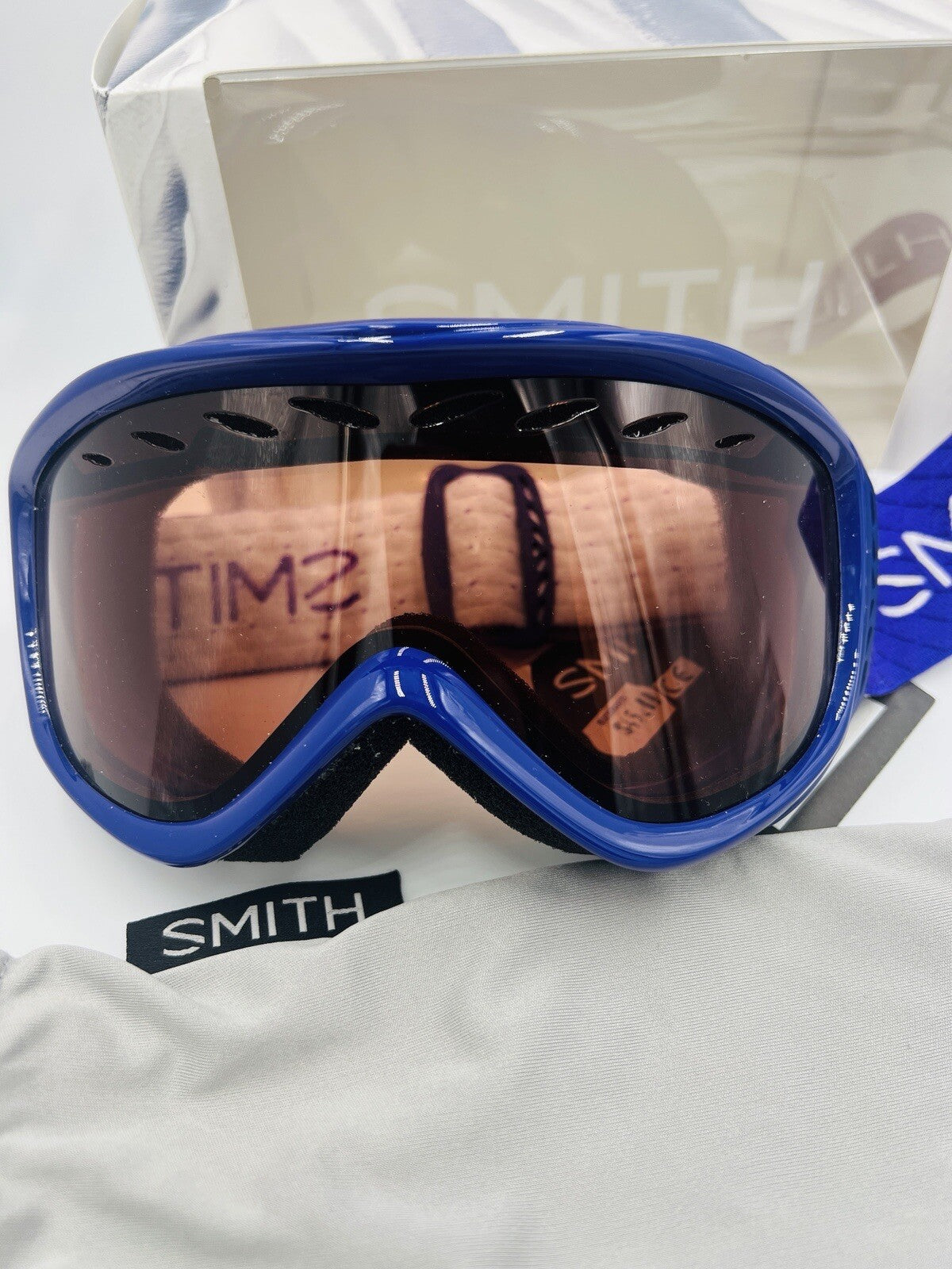 Smith Optics Goggles Sport Purple 2014 Snow Winter Gear Skiing Eyes Snowboard