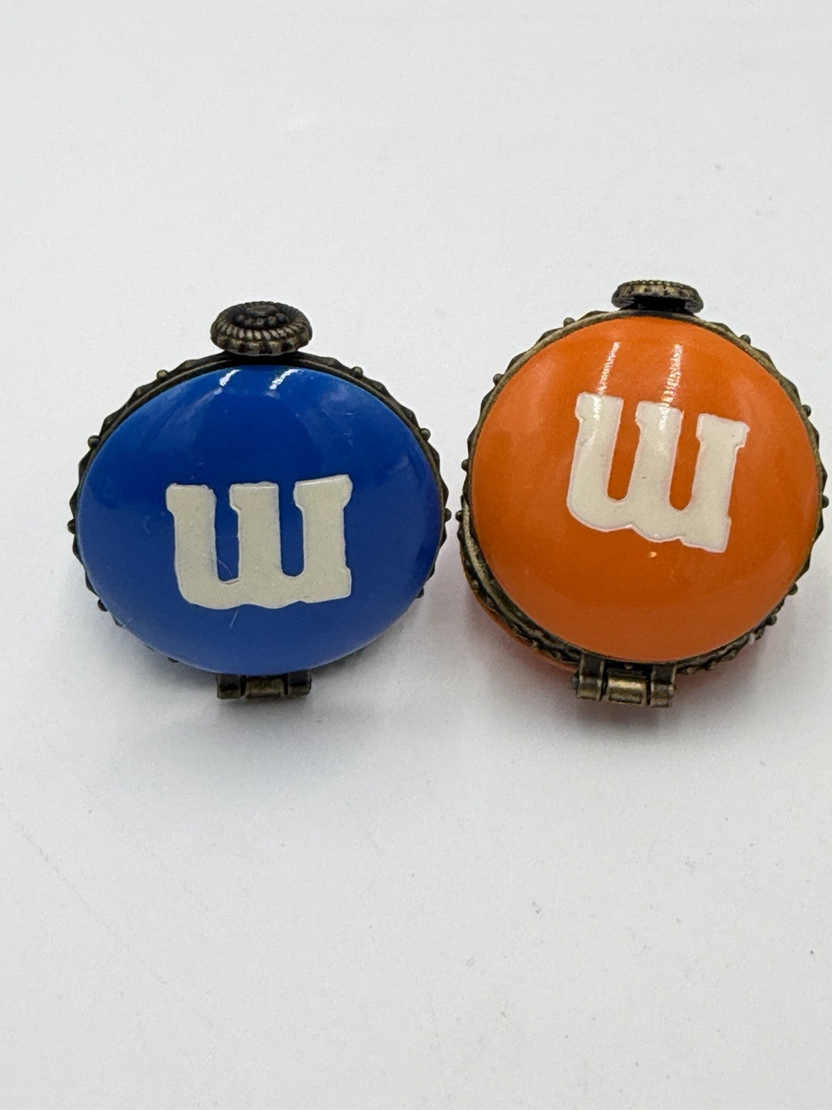 Boyds Bear M&M Resin Trinkets Box Always Room 4 Chocolate Blue Yellow Orange Red