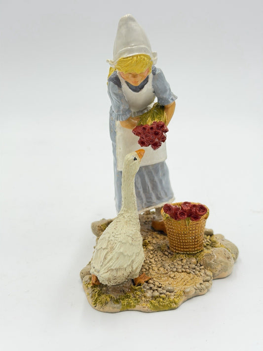 Franklin Mint 1977 Children Of The World Fine Pewter Netherlands Girl Figurine