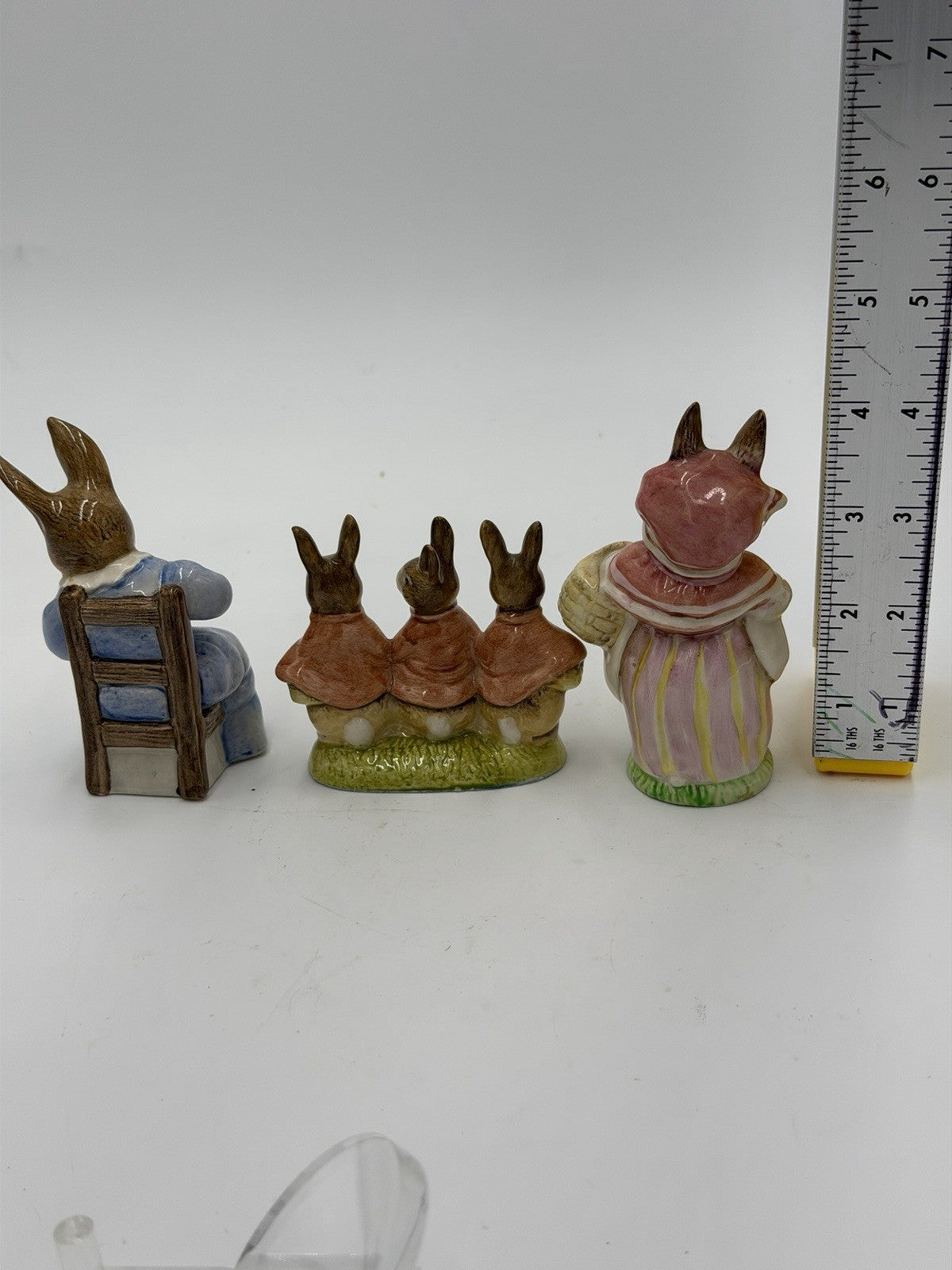 Royal Albert /beswick England Porcelain Beatrix Potter Figurines Rabbit Figurine