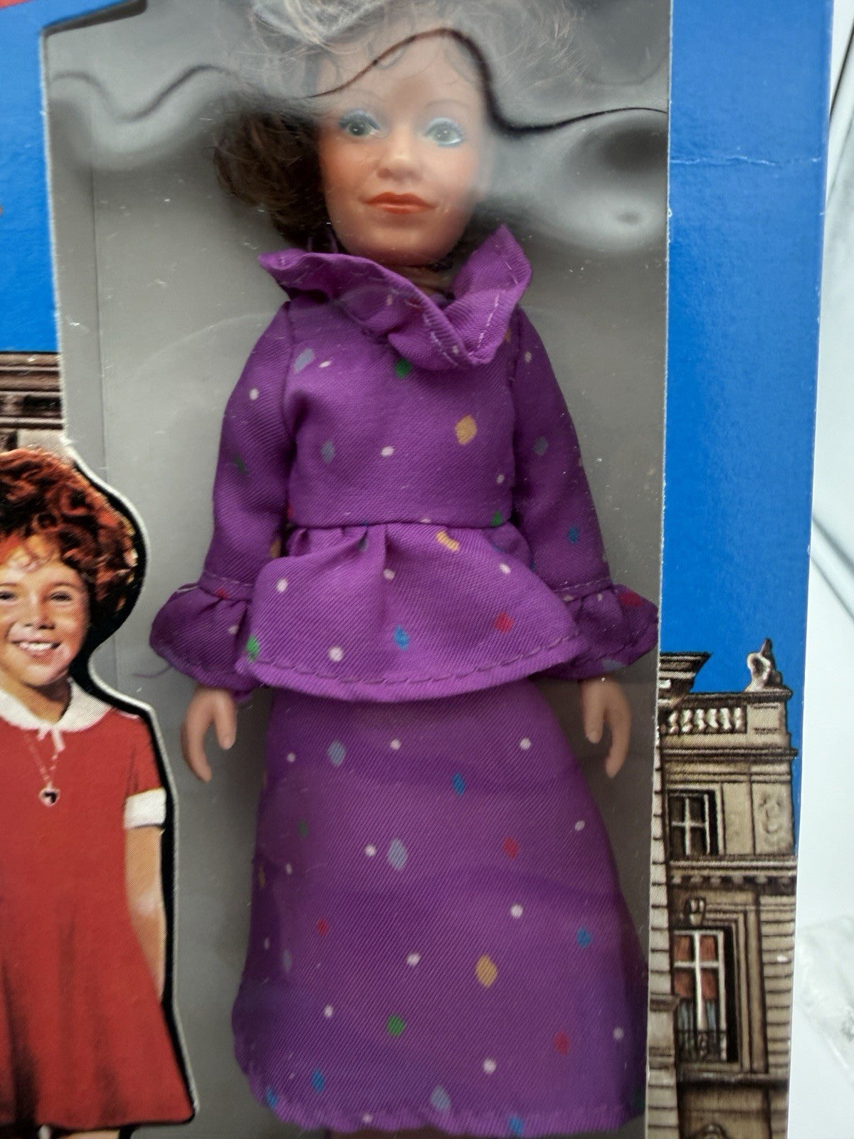 Rare Knickerbocker 1982 The World of Annie & Miss Hannigan Dolls Figurines Seald