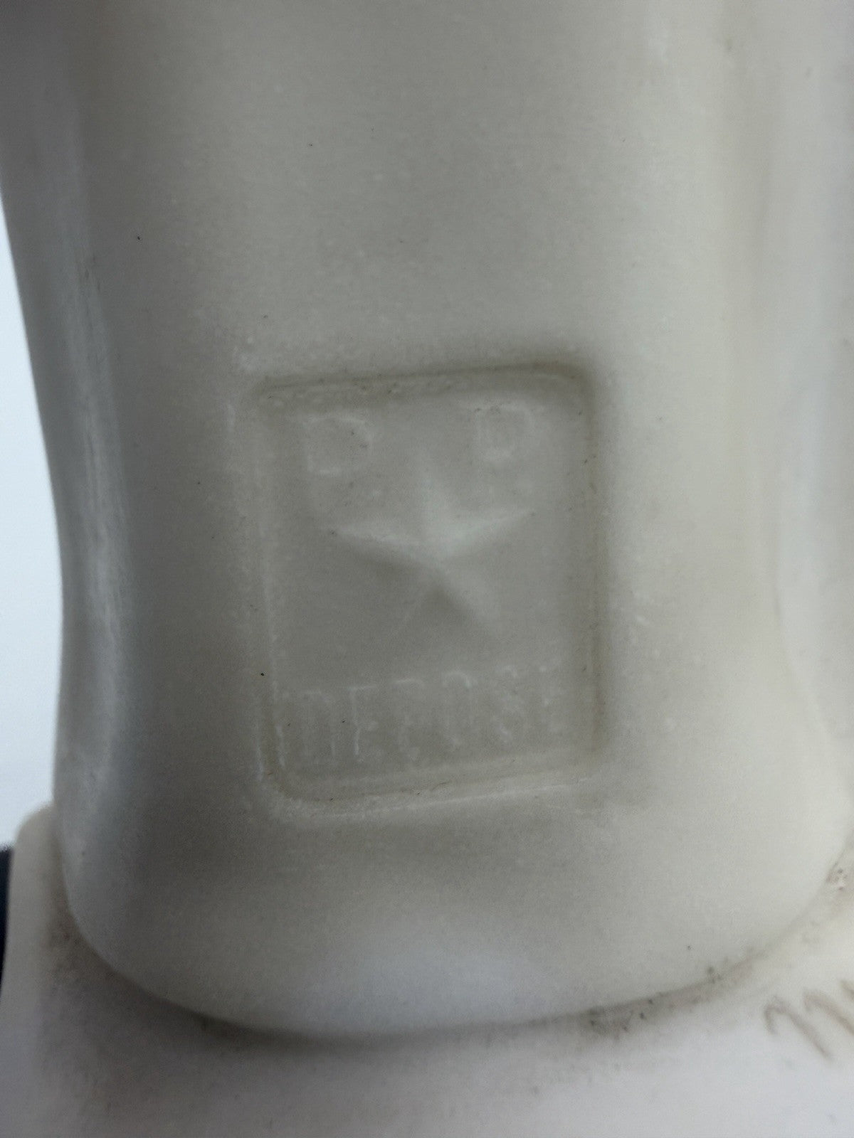 Vtg M.Angeli France PP Depose Holy Family Alabaster On Marble Base Sculpture 8”H