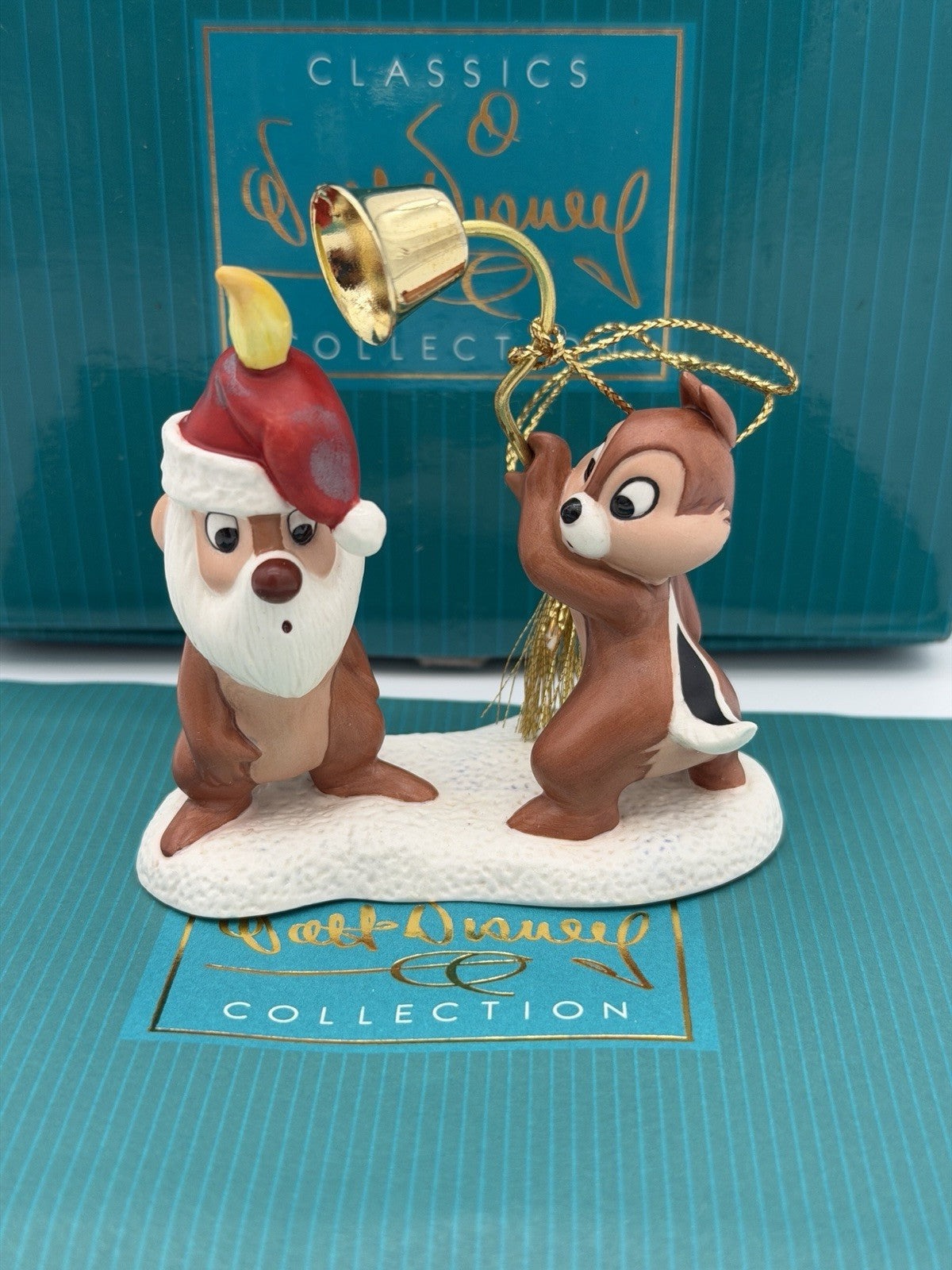 WDCC Disney Figurine Chip 'N Dale Little Mischief Makers Porcelain Ornament /COA