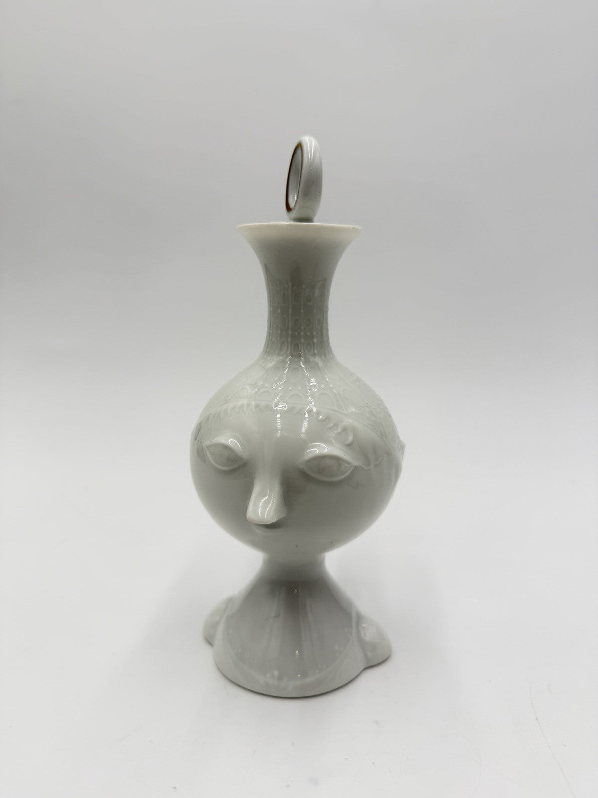 Rosenthal Studio Line Romance Bjorn Wiinblad Face Head Cruet Oil Vinegar Pitcher