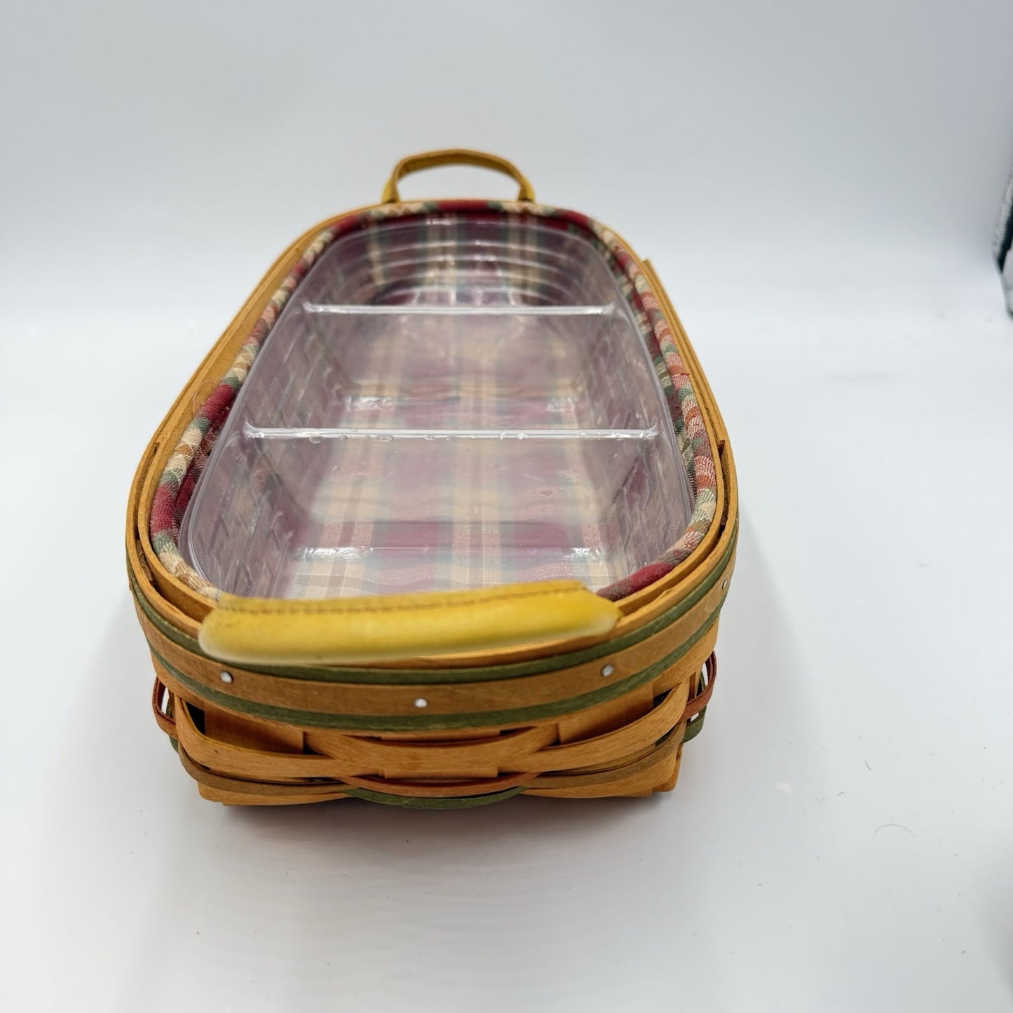 Longaberger 2000 Autumn Reflections Large Small Harvest Blessings Basket 20”x9”