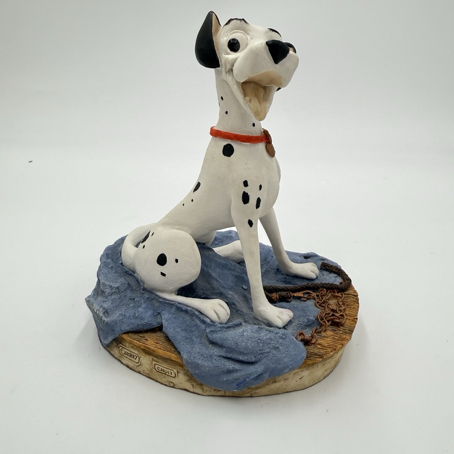 Vintage Disney 101 Dalmatians Pongo Arden Sculptures Christopher Halt Figurine