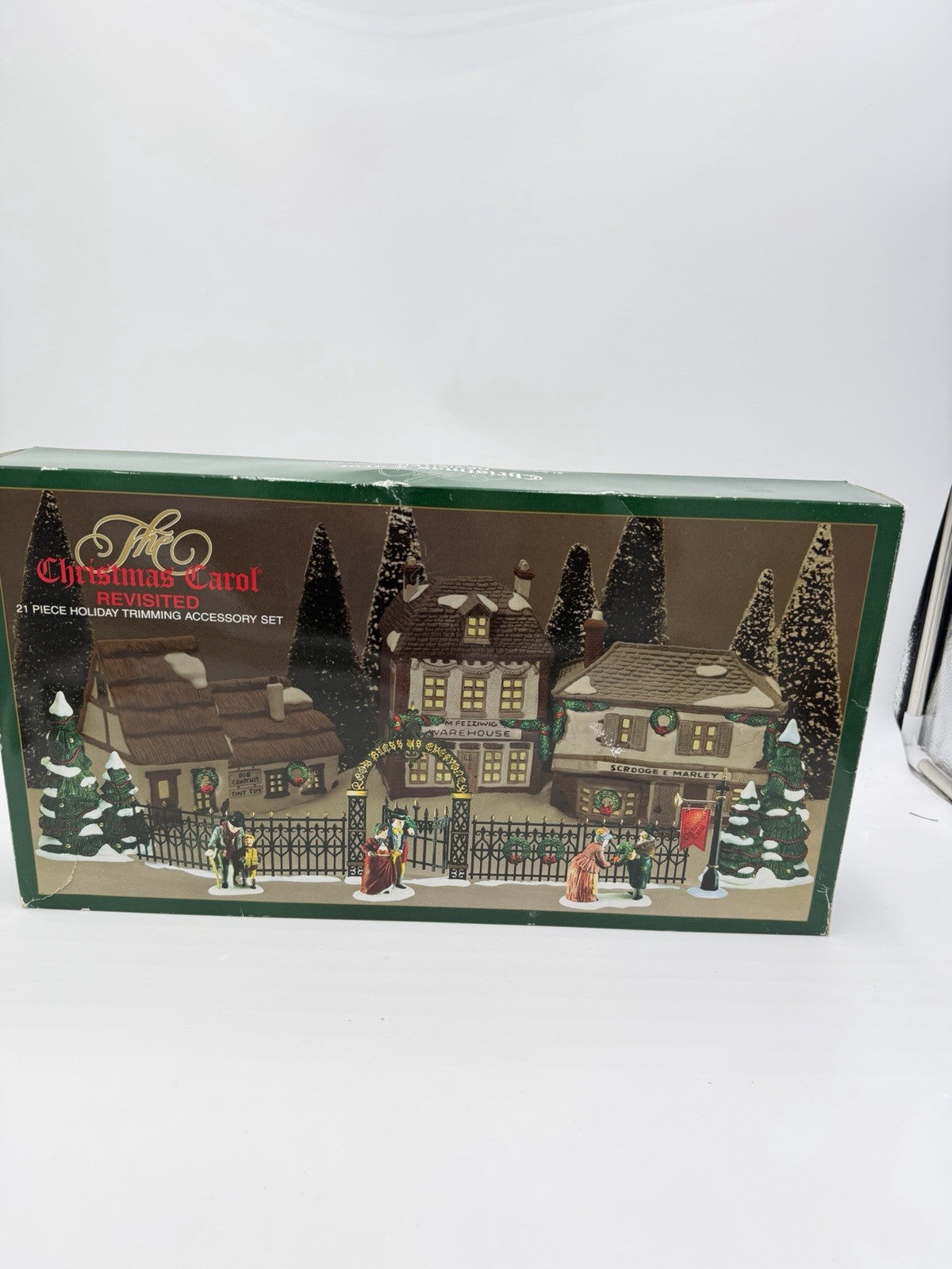 Dept 56 The Christmas Carol Revisited 12 Piece Holiday Trimming Accessory Set