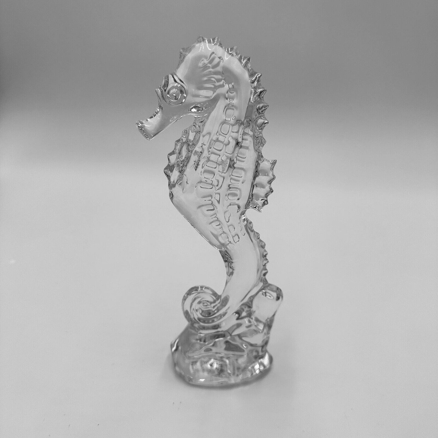 Waterford Crystal Figurine Seahorse 7in Figurine   Heritage Ireland