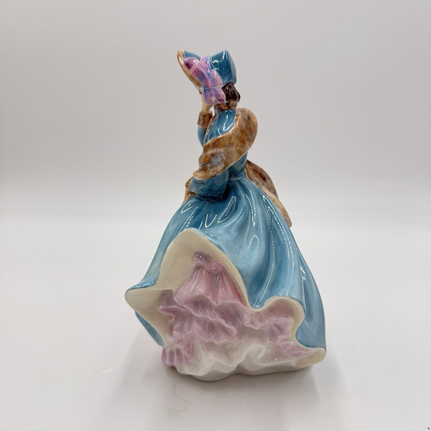 Royal Doulton Delphine HN2136 Figurine England Classic porcelain 7in Rare