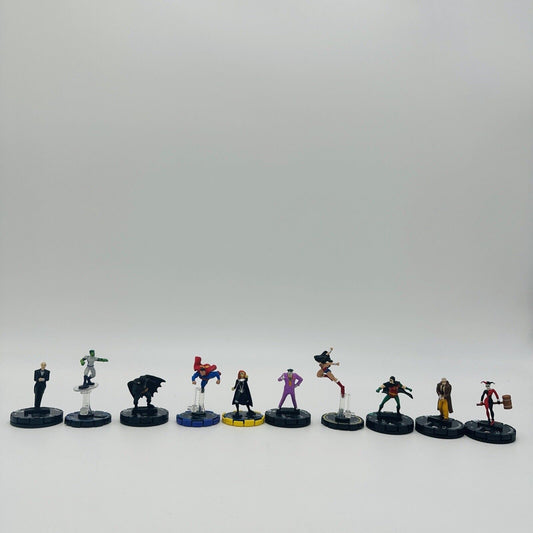 DC Heroclix Superman Wonder Woman 5 CHASE FIGURE Lot #003, 006, 011, 047, 020