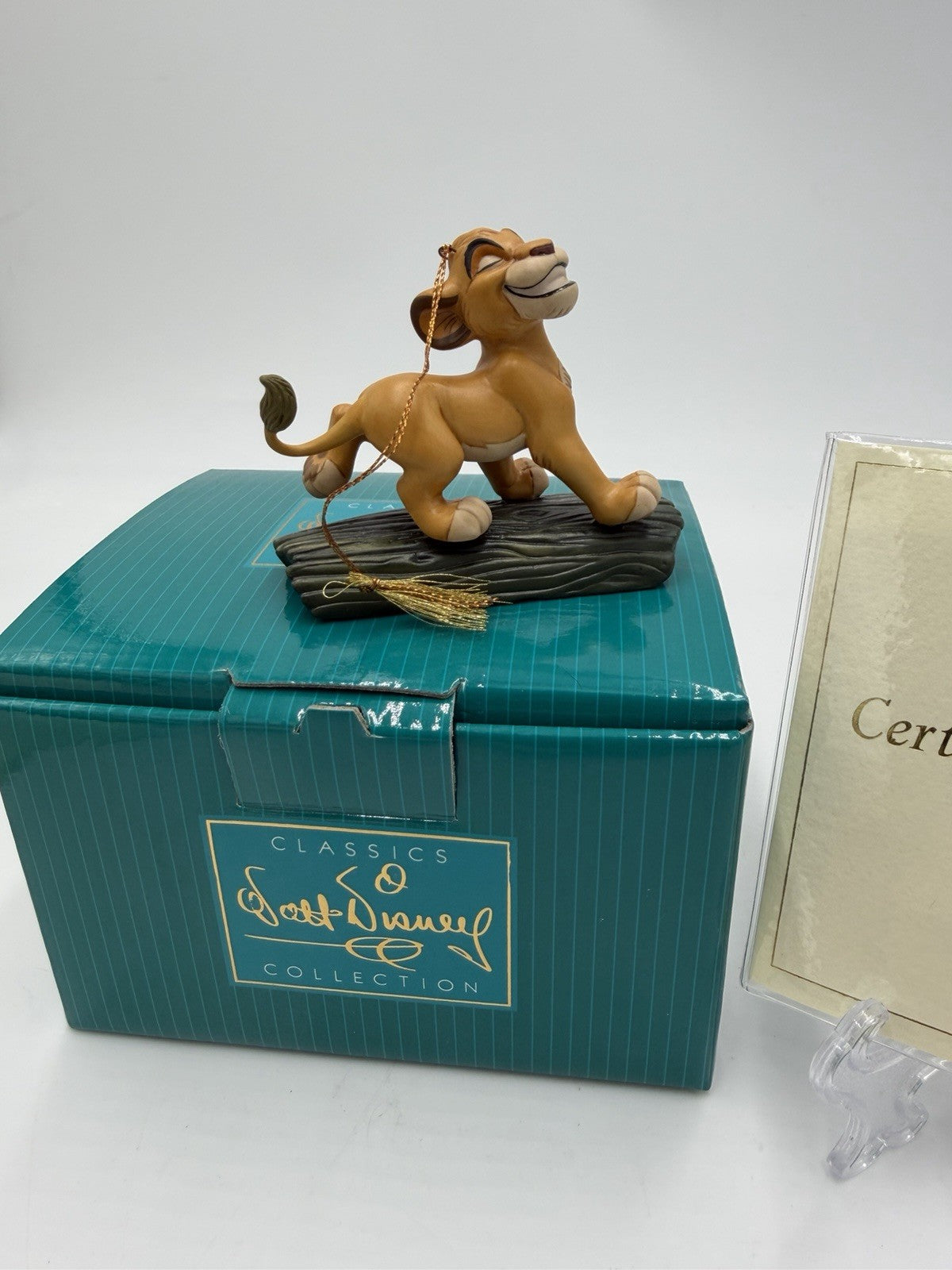 Walt Disney Classics Collection Simba Ornament 'Hakuna Matata Lion King NIB