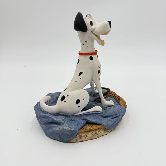 Vintage Disney 101 Dalmatians Pongo Arden Sculptures Christopher Halt Figurine