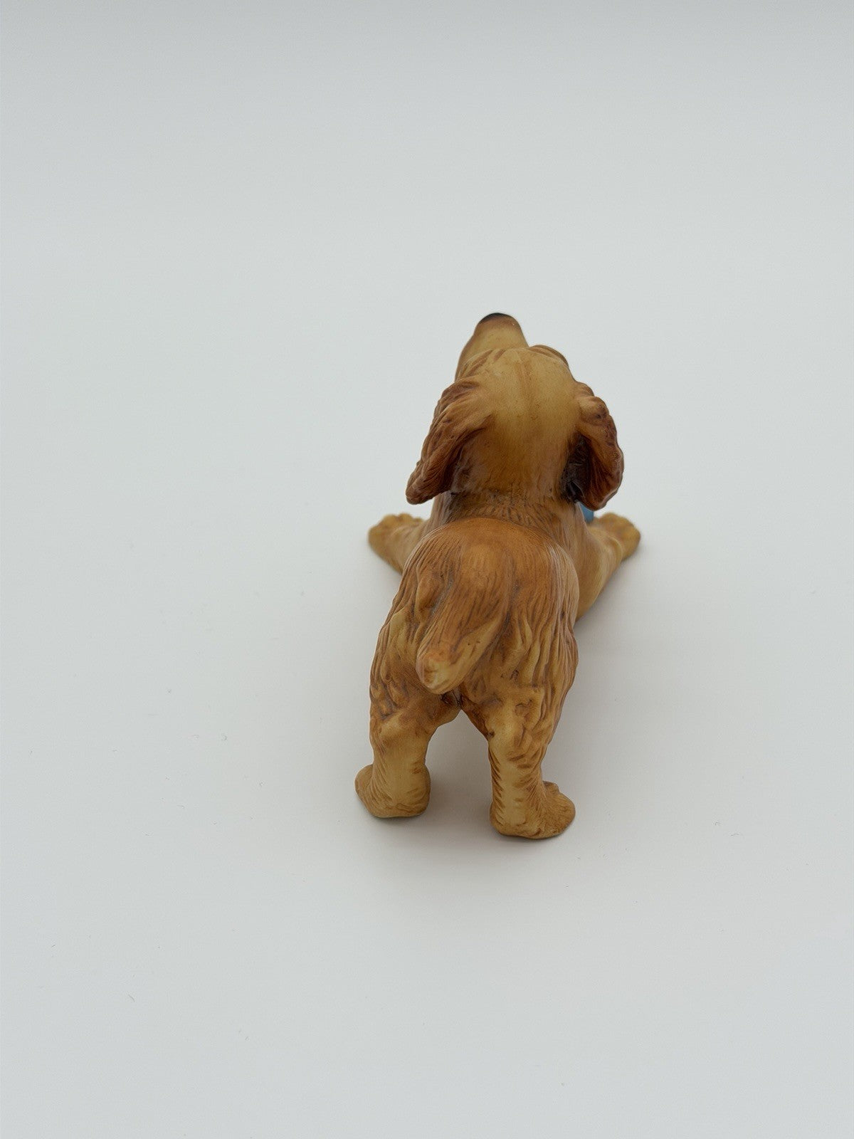 Franklin Mint Porcelain COCKER SPANIEL Dog Figurine Painted Vintage