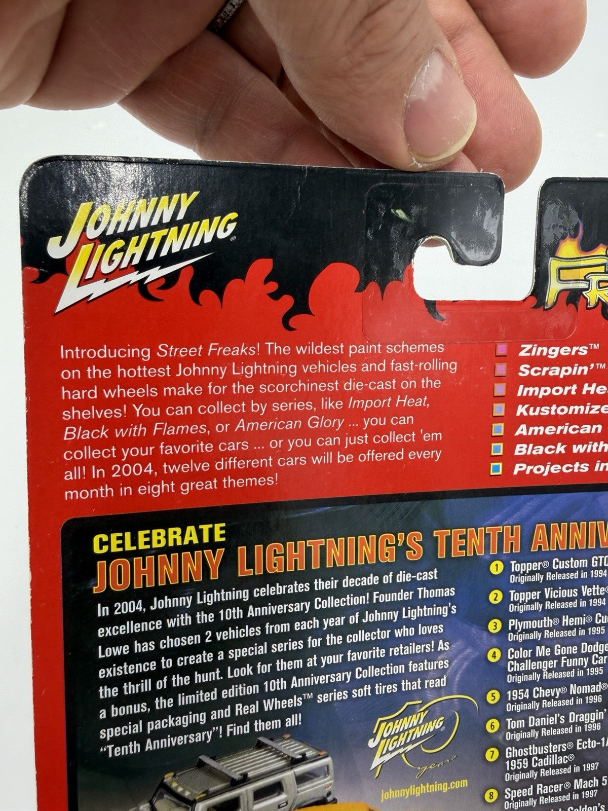 JOHNNY LIGHTNING 1971 Mercury Cyclone Street Freaks Diecast Car  1:64 Sealed