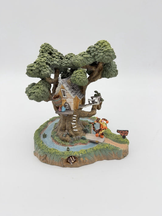 Danbury Mint Disney Tigger’s House Winnie the Pooh Figurine 5”H