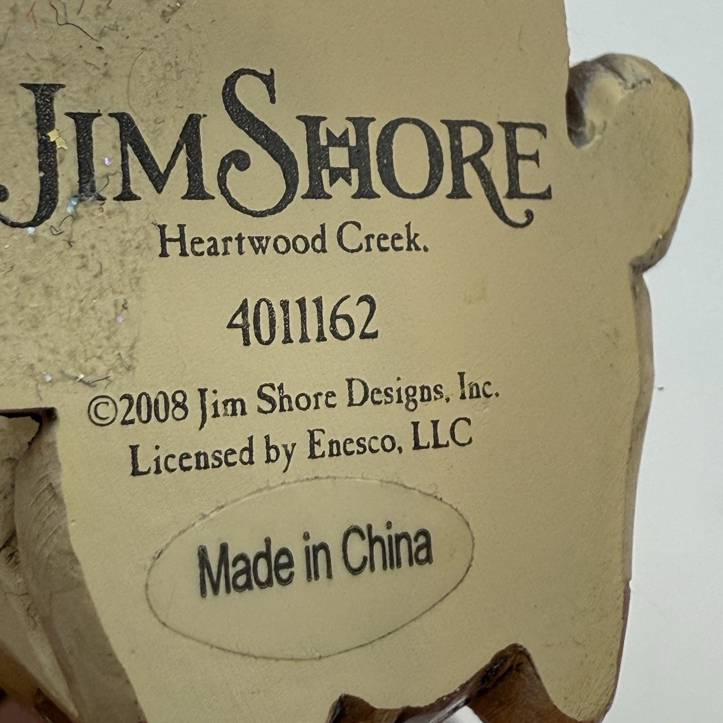 Jim Shore Heartwood Creek Christmas Caroling Dog Ornament #4011162.