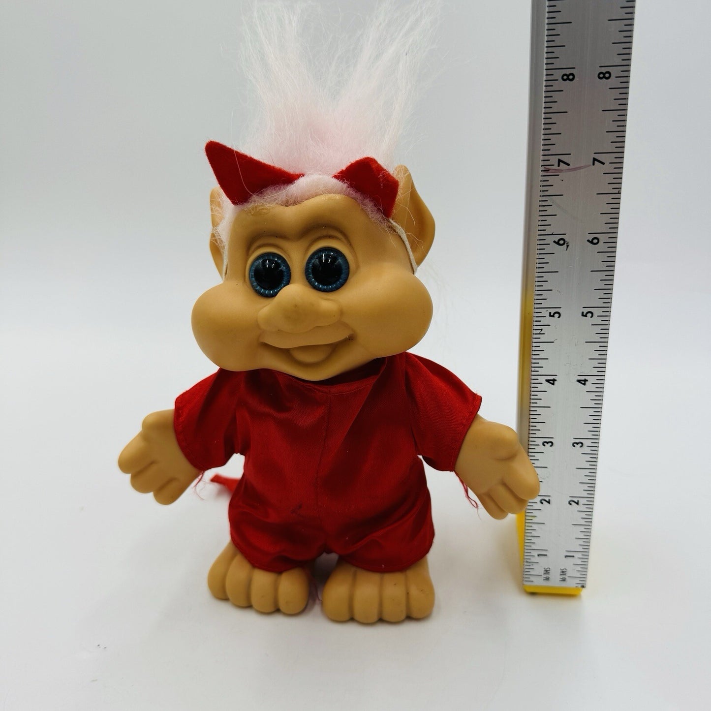 Vintage Russ Troll Devil Doll Halloween 8in 1991 Rare Retro Collectible Figurine